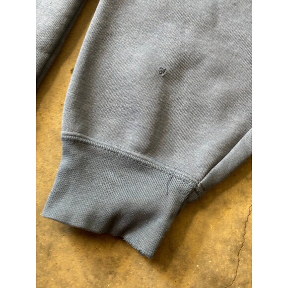 Carhartt Work Hoodie Light Blue Size L Classic Workwear - Picture 6 of 7